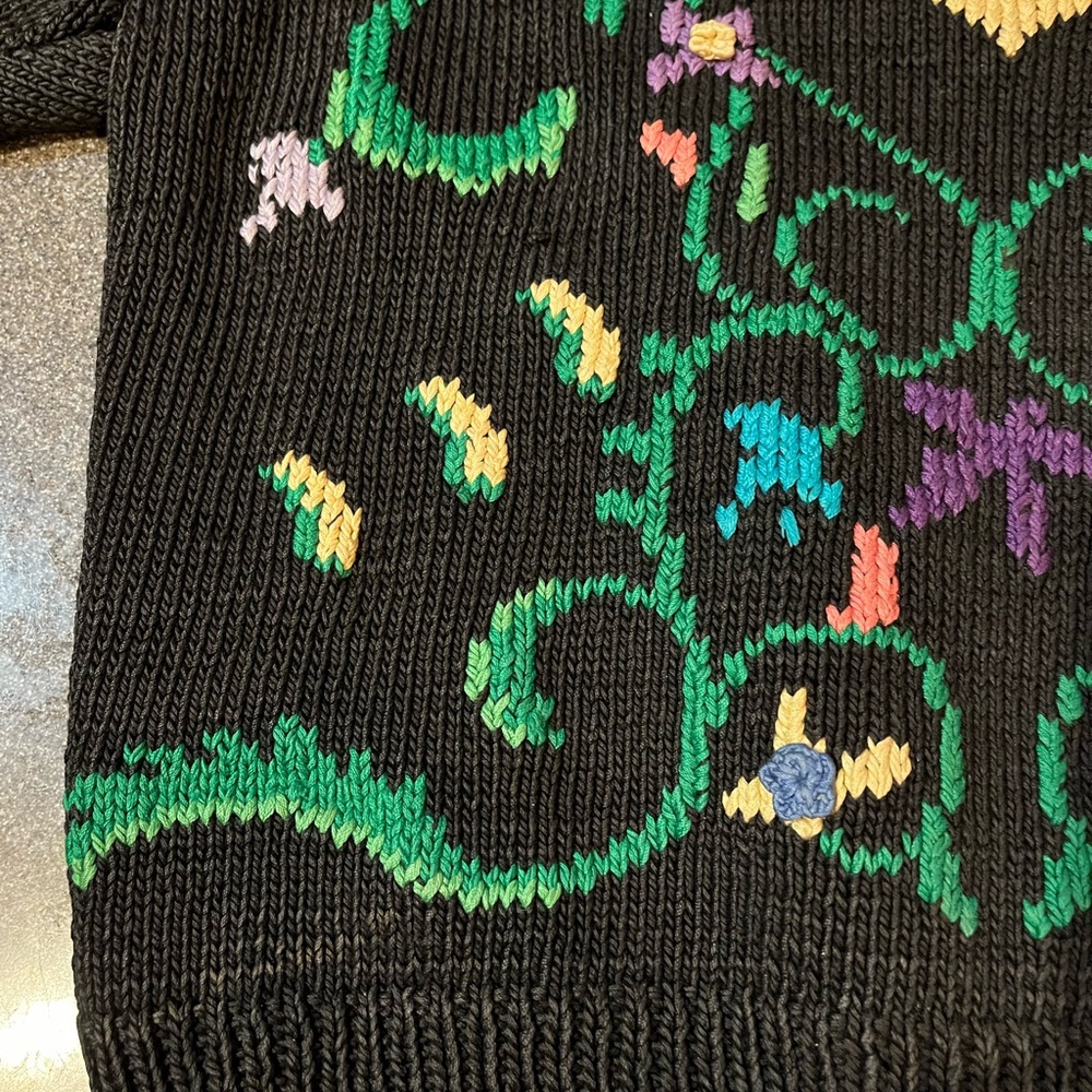 Ladies Handknit Berek spring sweater, small - Picture 11 of 11